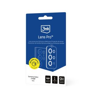 Tempered glass for the camera lens for Samsung Galaxy Z Fold 7 - 3mk Lens Protection Pro Black
