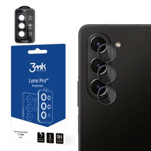 Tempered glass for the camera lens for Samsung Galaxy Z Fold 5 - 3mk Lens Protection Pro Black