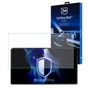 Matte screen protector for the navigation display for Skoda Elroq – 3mk TechWrap Matte™ Center Display