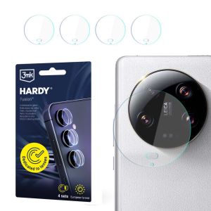 Camera lens glass for Xiaomi 14 Ultra - 3mk HARDY® Fusion Lens Protection™