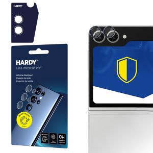 Protection of the lens for Samsung Galaxy Z Flip 6 - HARDY Lens Protection Pro Black