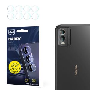Camera lens glass for Nokia C32 - 3mk HARDY® Fusion Lens Protection™