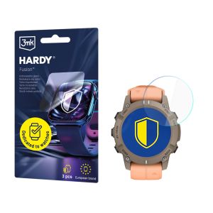 Hybrid glass for smartwatch Garmin Descent G2 - 3mk HARDY® Fusion Watch Protection™