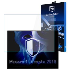 Matte screen protector for the navigation display for Maserati Levante 2016- – 3mk TechWrap Matte™ Center Display