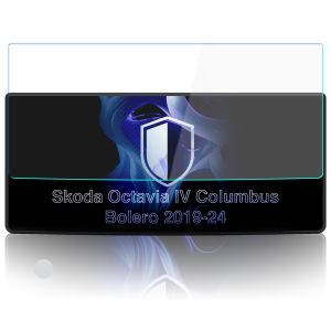 Protective film for the navigation screen for Skoda Octavia IV Columbus-Bolero 2019-24 - 3mk BladeShield™ Center Display