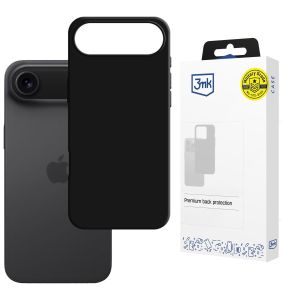Silicone case for Apple iPhone Air - 3mk HARDY® Mellow Case™ Black