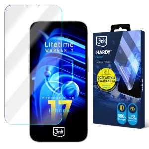 Super durable film for Apple iPhone 17 - 3mk HARDY® Tectra™ (lifetime warranty)