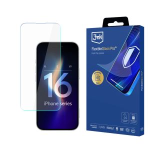 Shatterproof hybrid glass for Apple iPhone 16 Pro Max - 3mk FlexibleGlass