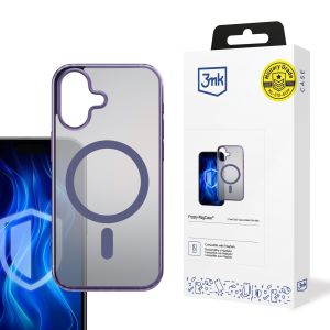 Case for Apple iPhone 16 - 3mk Frosty MagCase Purple