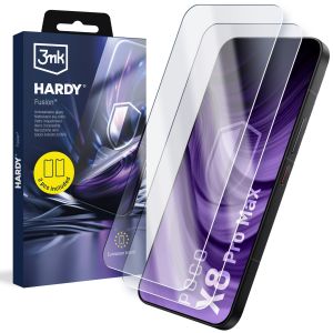 2x hybrid glass for Poco X8 Pro Max - 3mk HARDY® Fusion™
