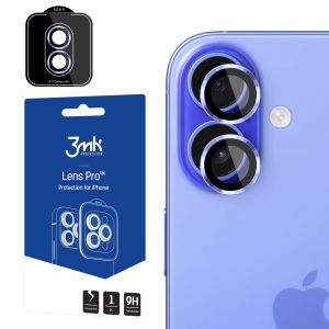 Tempered glass for the camera lens for Apple iPhone 17 - 3mk Lens Protection Pro Light Blue