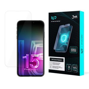Screen protector for Apple iPhone 15 - 3mk 1UP screen protector (3 pieces)