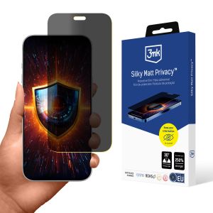 Privacy film for Apple iPhone 18 Pro Max - 3mk Silky Matt Privacy