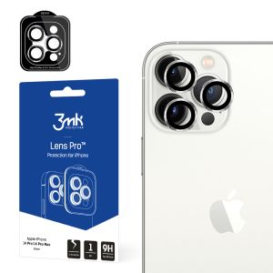 Tempered glass for the camera lens for Apple iPhone 14 Pro/14 Pro Max - 3mk Lens Protection Pro Silver
