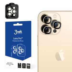 Tempered glass for the camera lens for Apple iPhone 14 Pro/14 Pro Max - 3mk Lens Protection Pro Gold