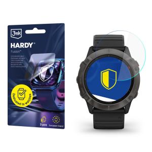 Hybrid glass for smartwatch Garmin Approach S62 - 3mk HARDY® Fusion Watch Protection™