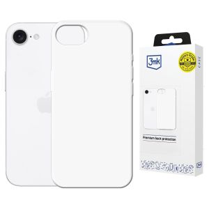 Silicone case with MagSafe for Apple iPhone 16E/ iPhone 17E - 3mk HARDY® Mellow MagCase™ White
