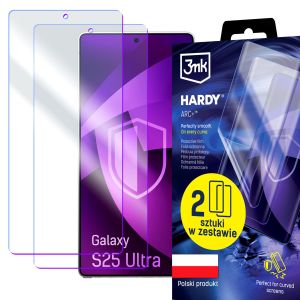2x Protective film for Samsung Galaxy S25 Ultra - 3mk HARDY® ARC+