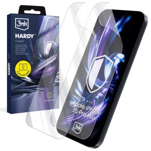 2x hybrid glass for Apple iPhone 16 Pro Max - 3mk HARDY® Fusion™