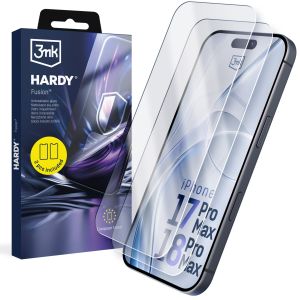 2x hybrid glass for Apple iPhone 17 Pro Max/ 18 Pro Max - 3mk HARDY® Fusion™