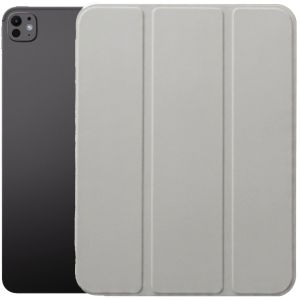 Case with stand for tablet Apple iPad Pro 13 (M4/M5) (13") - 3mk HARDY® TabCase™ Silver