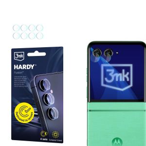 Camera lens glass for Motorola Razr 60 - 3mk HARDY® Fusion Lens Protection™