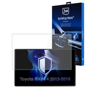Matte screen protector for the navigation display for Toyota RAV4 IV 2013-18 – 3mk TechWrap Matte™ Center Display
