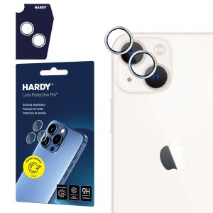 Protection of the lens for Apple iPhone 15/15 Plus - HARDY Lens Protection Pro Silver