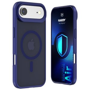 Smoked MagSafe case for Apple iPhone Air – 3mk HARDY® Hazy MagCase™ Blue