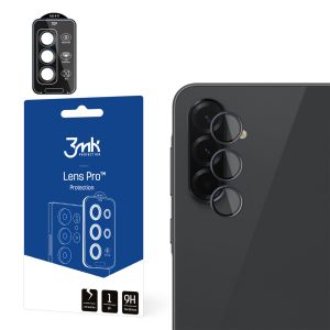 Tempered glass for the camera lens for Samsung Galaxy A37/ Galaxy A57 - 3mk Lens Protection Pro Black