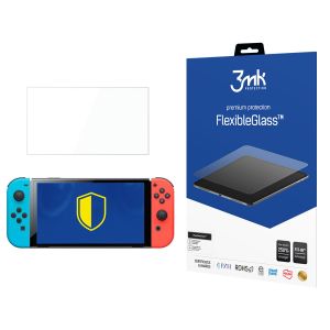 Unbreakable hybrid glass for Nintendo Switch Oled - 3mk FlexibleGlass