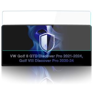 Protective film for the navigation screen for VW Golf VIII Discover Pro 2020-24 - 3mk BladeShield™ Center Display