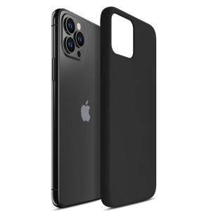 Silicone case for Apple iPhone 11 - 3mk HARDY® Mellow Case™ Black