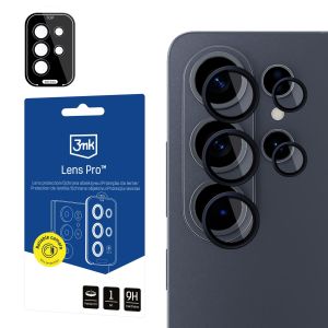 Tempered glass for the camera lens for Samsung Galaxy S26 Ultra - 3mk Lens Protection Pro Black
