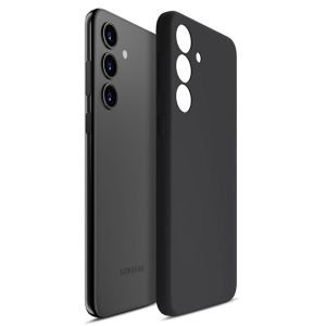 Silicone case for Samsung Galaxy A54 5G - 3mk HARDY® Mellow Case™ Black