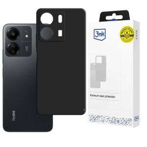 Silicone case for Poco C65 - 3mk HARDY® Mellow Case™ Black
