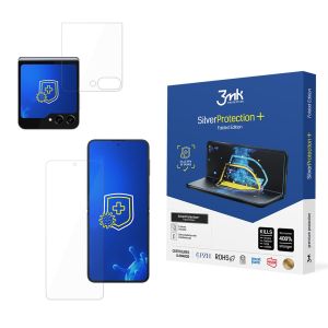 Anti-shock protective film for Samsung Galaxy Z Flip 6 / 7 FE - 3mk SilverProtection+ Folded Edition