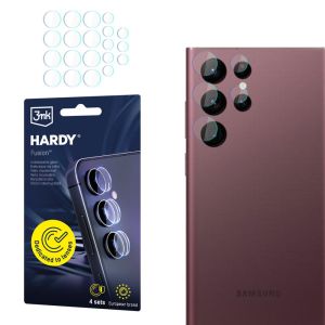 Camera lens glass for Samsung Galaxy S22 Ultra 5G - 3mk HARDY® Fusion Lens Protection™