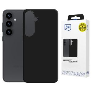 Silicone case with MagSafe for Samsung Galaxy S25+ - 3mk HARDY® Mellow MagCase™ Black