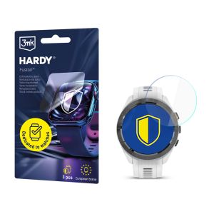 Hybrid glass for smartwatch Garmin Approach S70 42mm - 3mk HARDY® Fusion Watch Protection™