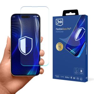 Unbreakable glass for Apple iPhone 17 Pro Max - 3mk FlexibleGlass Pro