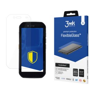 Hybrid unbreakable glass for CAT S42 - 3mk FlexibleGlass™