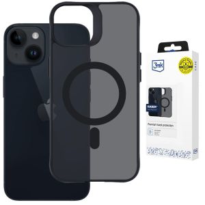 Smoked MagSafe case for Apple iPhone 13/14 – 3mk HARDY® Hazy MagCase™ Black