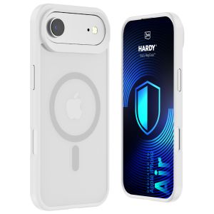 Smoked MagSafe case for Apple iPhone Air – 3mk HARDY® Hazy MagCase™ White