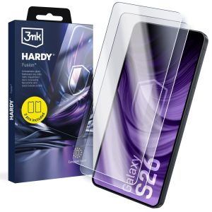 2x hybrid glass for Samsung Galaxy S26 - 3mk HARDY® Fusion™