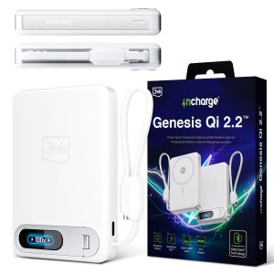 Powerbank 10 000 mAh with MagSafe USB-C PD45W 3mk Genesis™ White
