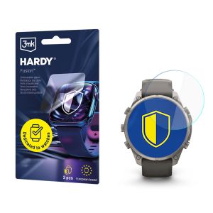 Hybrid glass for smartwatch Garmin Fenix 9 Pro Solar 51mm - 3mk HARDY® Fusion Watch Protection™