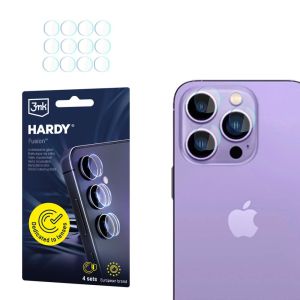 Camera lens glass for Apple iPhone 14 Pro/14 Pro Max - 3mk HARDY® Fusion Lens Protection™