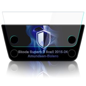 Protective film for the navigation screen for Skoda Superb 3 2015-24 Amundsen-Bolero - 3mk BladeShield™ Center Display