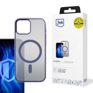 Case for Apple iPhone 15 Plus - 3mk Frosty MagCase Purple